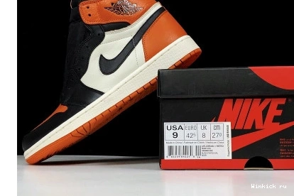 MENS AIR RETRO 1 OG JORDAN BACKBOARD” “SHATTERED HIGH 0725